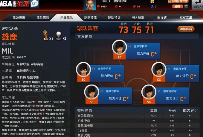NBA2KOnline配置一覽