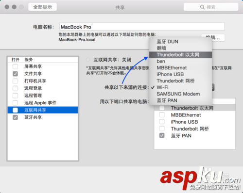 mac,wifi熱點
