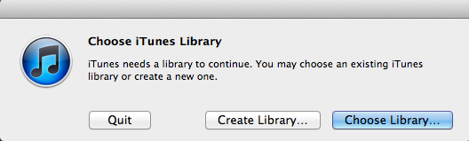 iTunes,目錄搬家