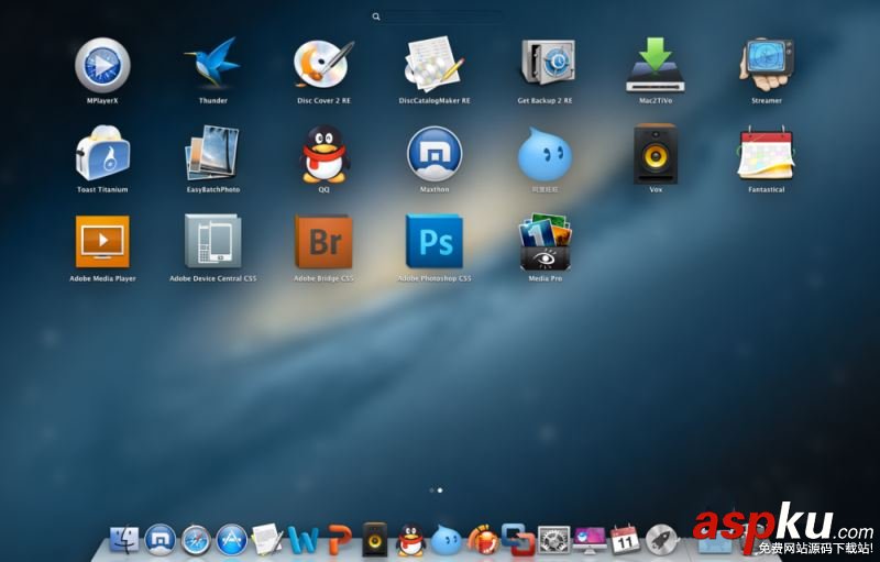 Mac,os,app應用,Launchpad