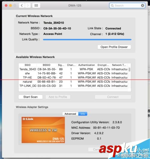 macOSX10.10,無線網卡