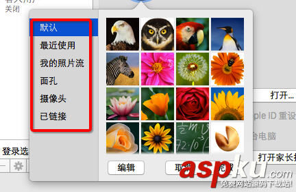 Mac,用戶頭像,頭像
