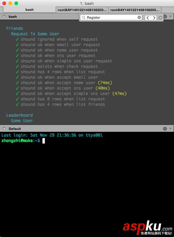 Mac,iTerm