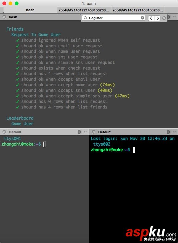 Mac,iTerm