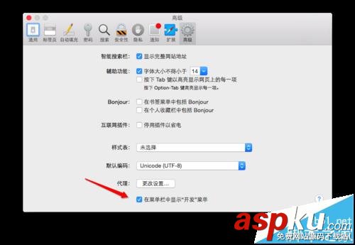 MAC,safari,開發者模式