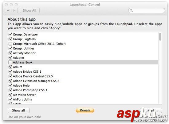 Mac,os,app應用,Launchpad
