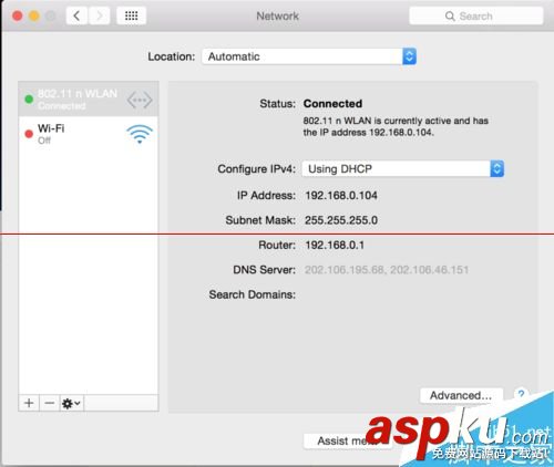 macOSX10.10,無線網卡