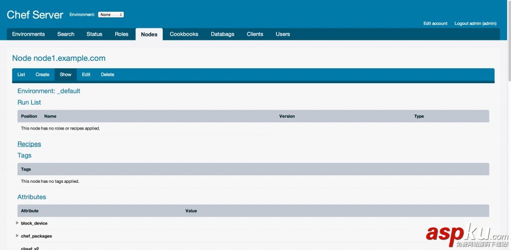 CentOS 6.3下安裝部署CHEF環境教程 CentOS,6.3,安裝部署,CHEF