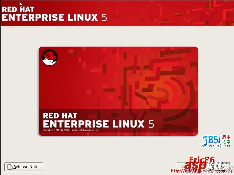 REDHAT企業版LINUX5.0安裝過程圖解教程 REDHAT,LINUX5.0