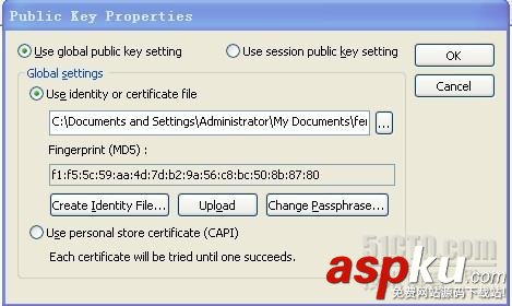 SecureCRT 用ssh key登錄配置方法 SecureCRT,CentOS