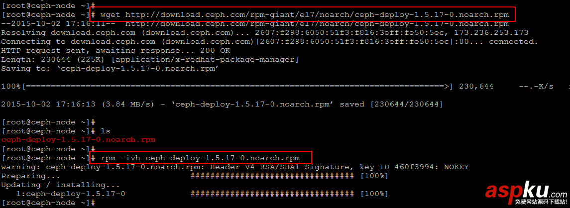 在CentOS下安裝和配置分布式系統Ceph的教程 CentOS,分布式系統,Ceph,云計算