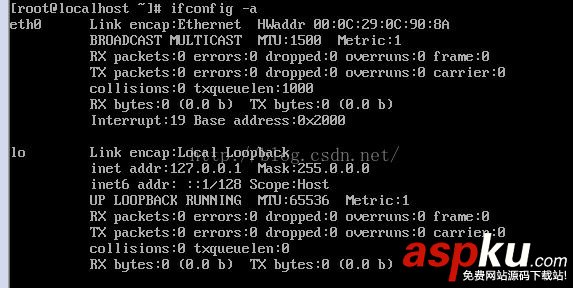 CentOS6.8,非圖形界面,配置IP
