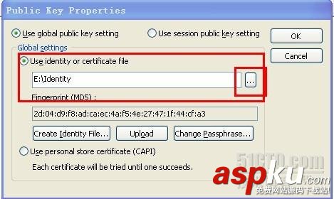 SecureCRT 用ssh key登錄配置方法 SecureCRT,CentOS