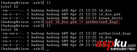 ssh,CentOS,無密碼登錄