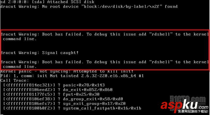 CentOS 6.X 開機錯誤修復步驟分享 CentOS,開機錯誤