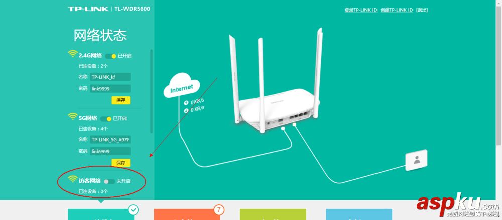 路由器,訪客網絡