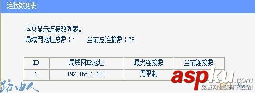 路由器中的連接數限制功能的作用介紹 路由器,連接數限制