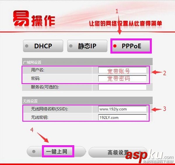 海爾路由器,設置上網