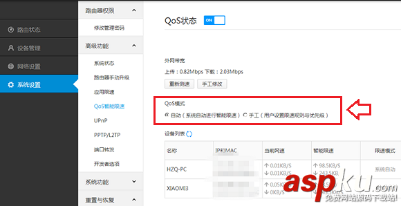 QoS怎么設置 小米路由器QoS智能限速功能設置教程圖解 QoS,小米路由器