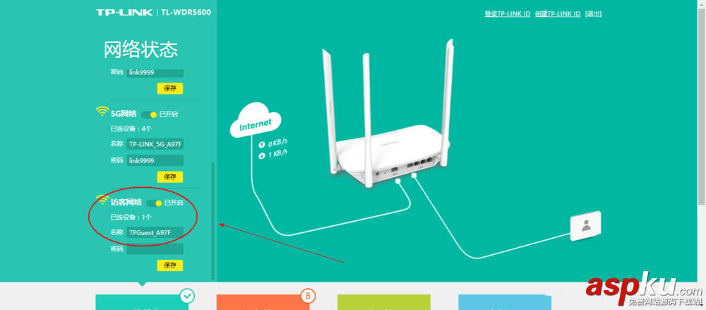 路由器,訪客網絡