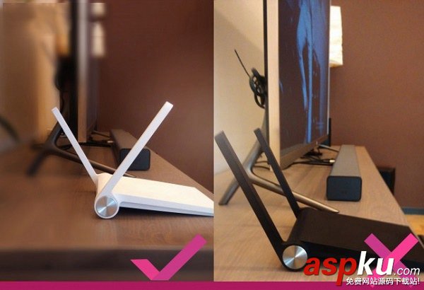 路由器的天線怎么擺放 無線路由器天線擺放圖文教程 路由器,天線