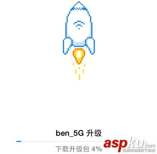 小米路由器,藍燈