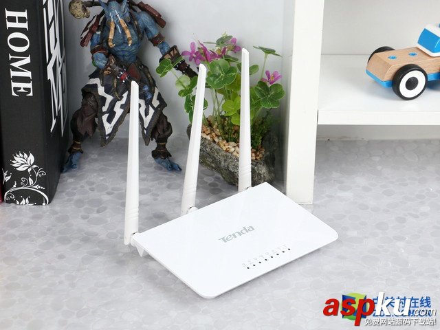 3天線WiFi＂小白＂ 騰達F3無線路由器賞析