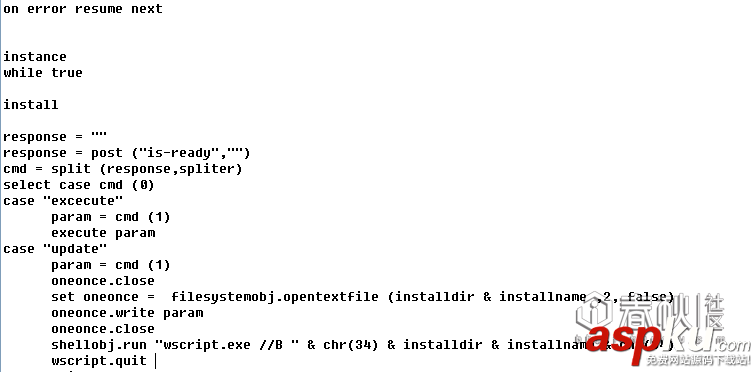對(duì)一個(gè)vbs腳本病毒的病毒原理分析 vbs腳本病毒