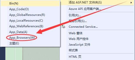 vs,ASP.Net,文件夾,選項