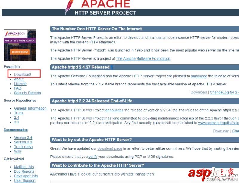 Apache官網(wǎng),windows版,apache服務(wù)器