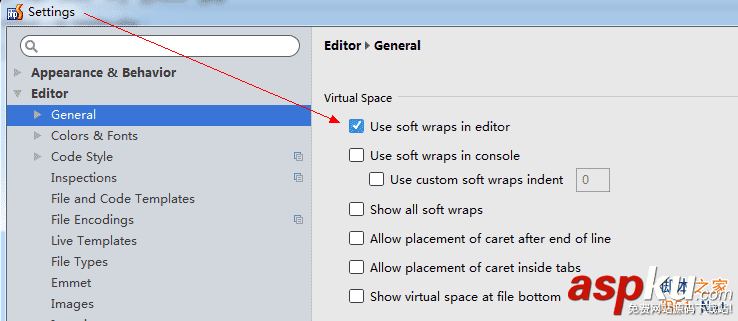 PHPstorm8,自動(dòng)換行