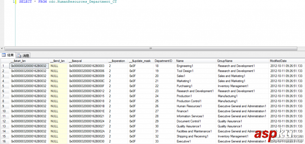 SQLServer2008,CDC,數(shù)據(jù)變更捕獲