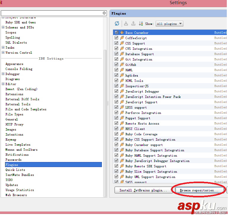 RubyMine,CoffeeScript,CoffeeScriptRedux