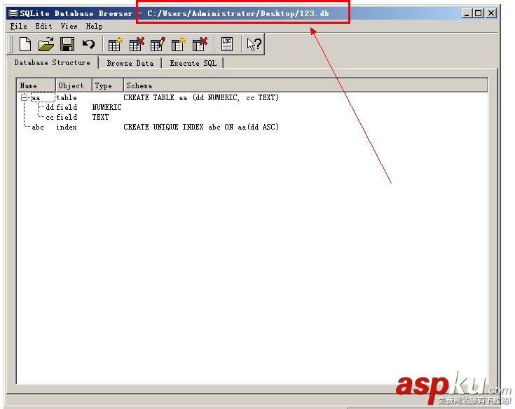 SQLite Database Browser數據庫查看器圖文使用教程 數據庫查看器,SQLiteDatabaseBrowser