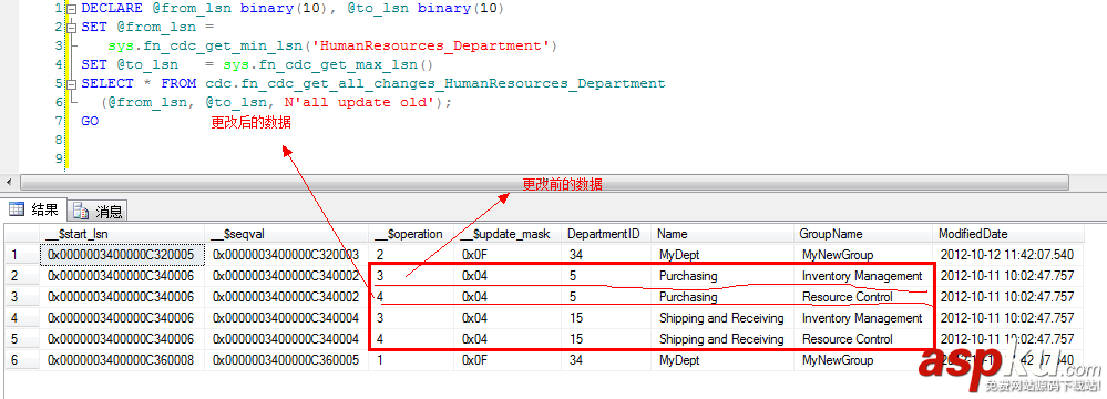 SQLServer2008,CDC,數(shù)據(jù)變更捕獲