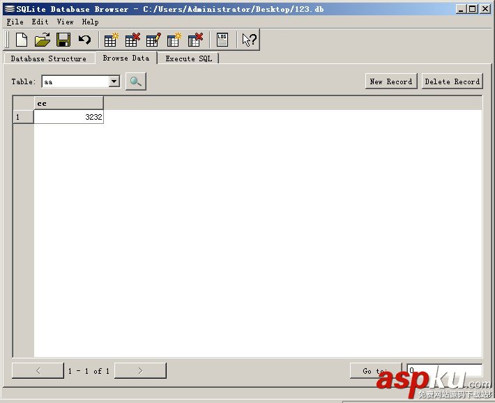 SQLite Database Browser數據庫查看器圖文使用教程 數據庫查看器,SQLiteDatabaseBrowser