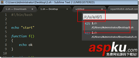 sublime text2 使用技巧心得小結 sublime,text2