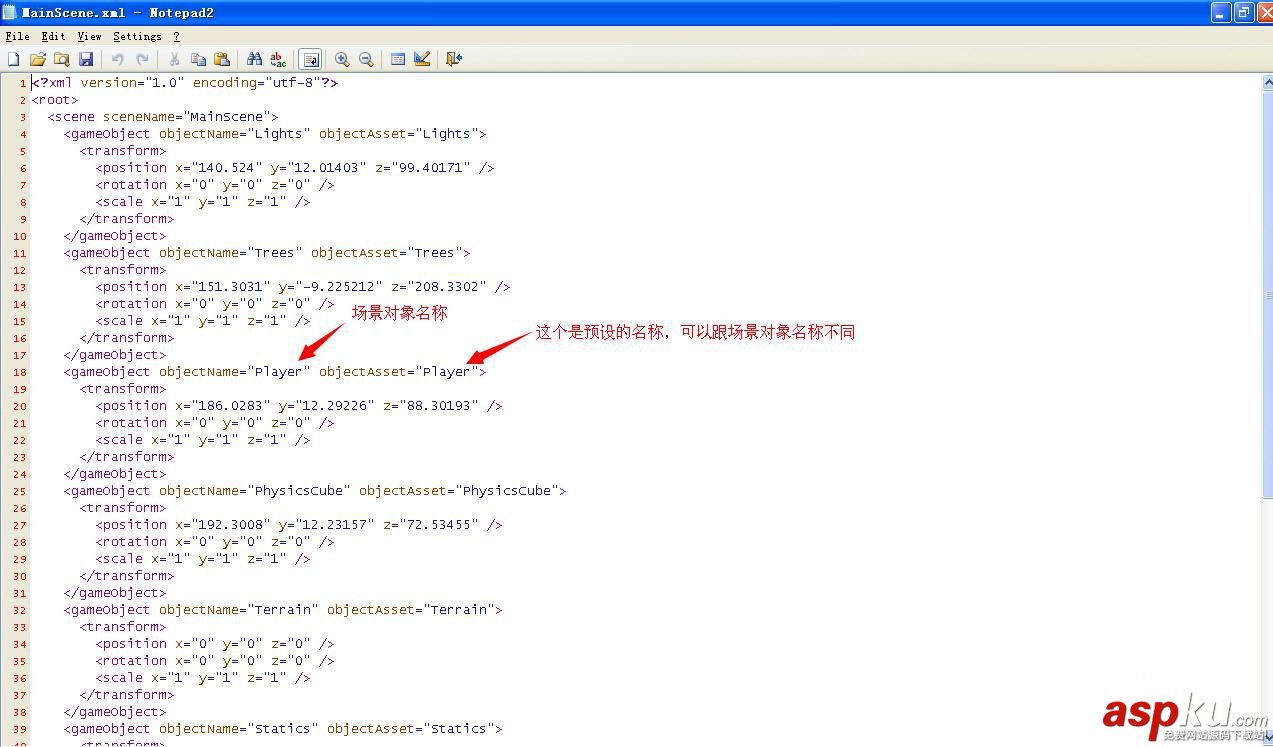 Unity3D,場(chǎng)景,導(dǎo)出,XML,解析,還原