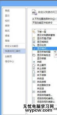 word2013中怎樣顯示格式