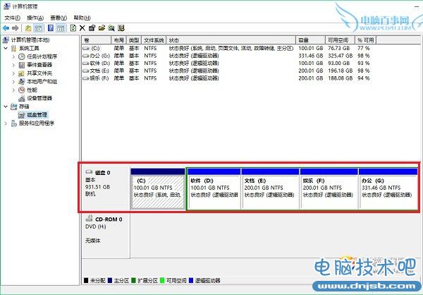 硬盤主分區(qū)、擴(kuò)展分區(qū)和邏輯分區(qū)的區(qū)別