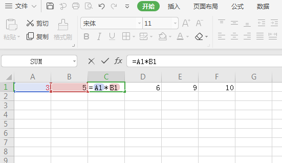 跟我學(xué)WPS：基礎(chǔ)的Excel表格乘法函數(shù)公式