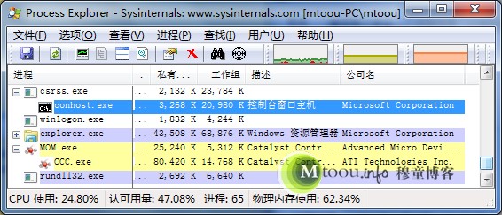 Conhost.exe與Csrss.exe之間的密切關(guān)系