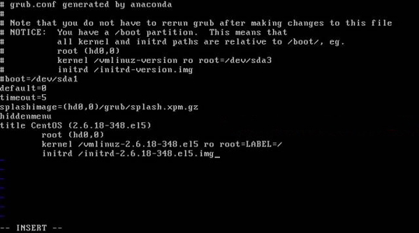  CentOS開機時出現GRUB引導錯誤怎么辦？