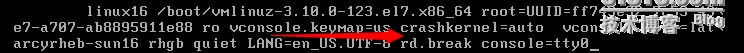 Centos 7.0 系統(tǒng)密碼破解圖文方法2