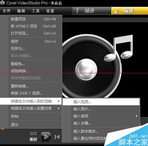 使用會聲會影添加馬賽克
