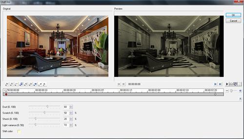 會聲會影x7老電影濾鏡怎么用 老電影效果用法