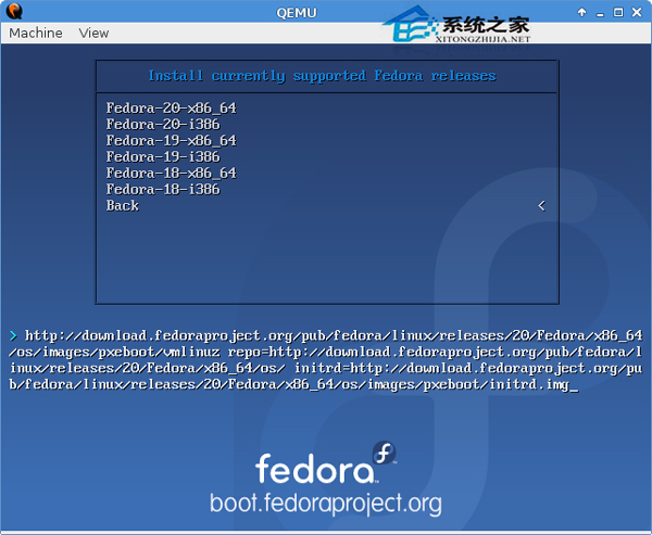  Linux通過(guò)BFO安裝Fedora的步驟