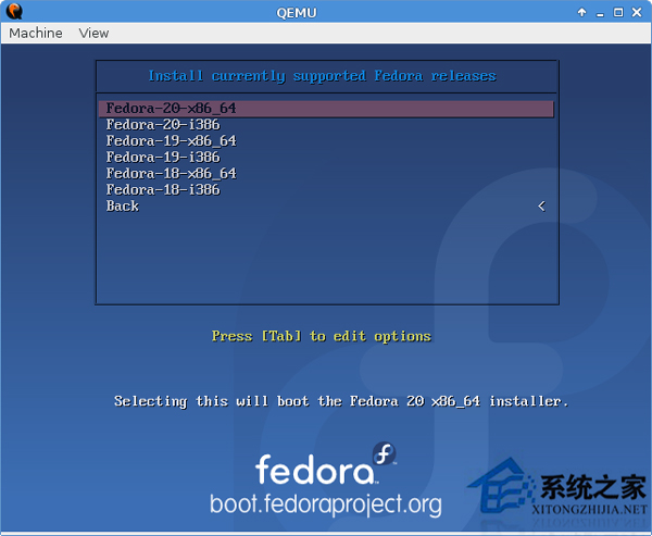  Linux通過(guò)BFO安裝Fedora的步驟