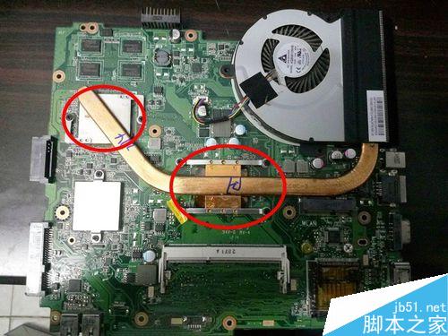 華碩KB4HR筆記本電腦拆卸、清灰