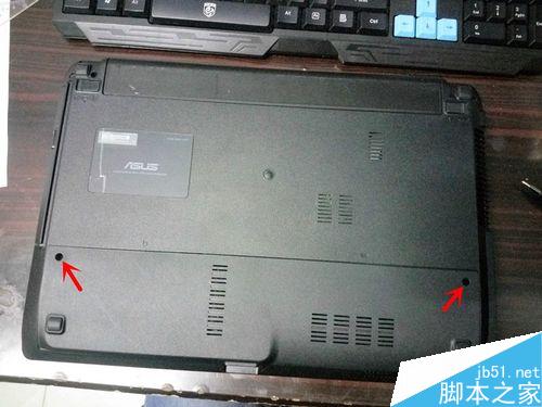 華碩KB4HR筆記本電腦拆卸、清灰